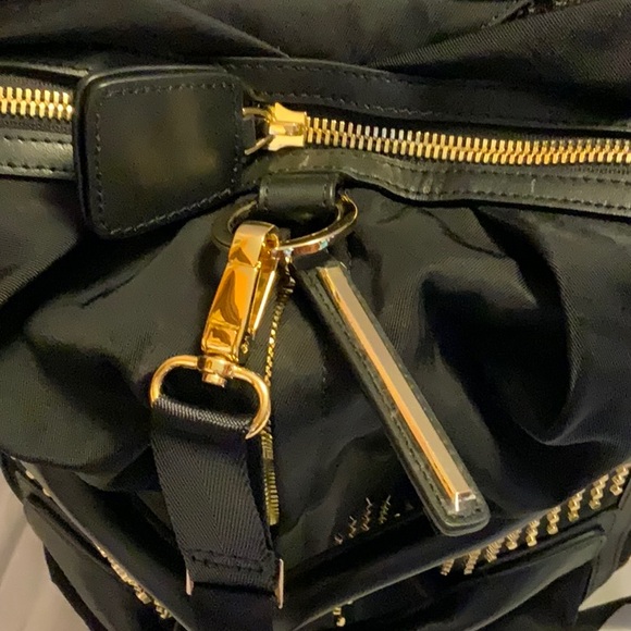 Convertible Backpack/Travel Studio Bag with Decorative Gold Hardware NWOT - Picture 16 of 16